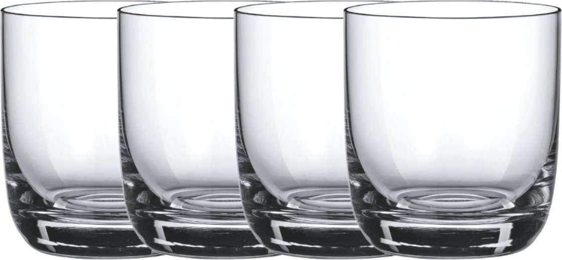 Villeroy & Boch La Divina Whiskybecher Glas Set 4-tlg. 0,25 L