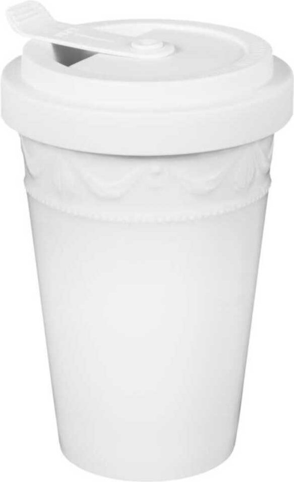 KPM Kurland Weiß To-go Becher Single 0,35 L