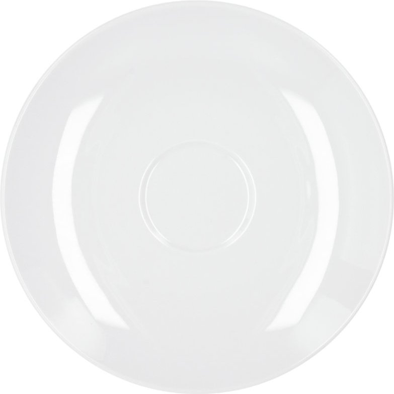 KPM Urbino Weiß Frühstücks Untertasse 17 cm