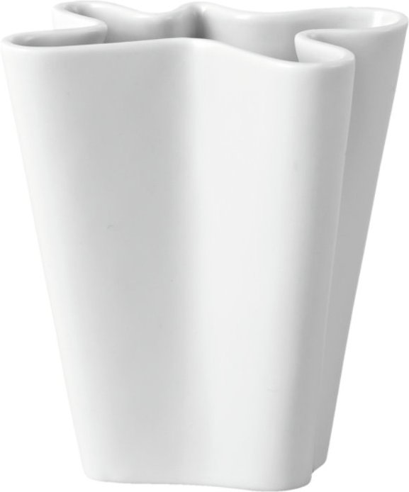 Rosenthal Miniaturvasen Vase Flux weiß 9 cm