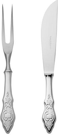 Robbe & Berking Ostfriesen 925 Sterling Silber Tranchierbesteck