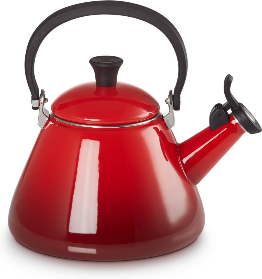 Le Creuset Wasserkessel Wasserkessel Kone Kirschrot 1,6 L