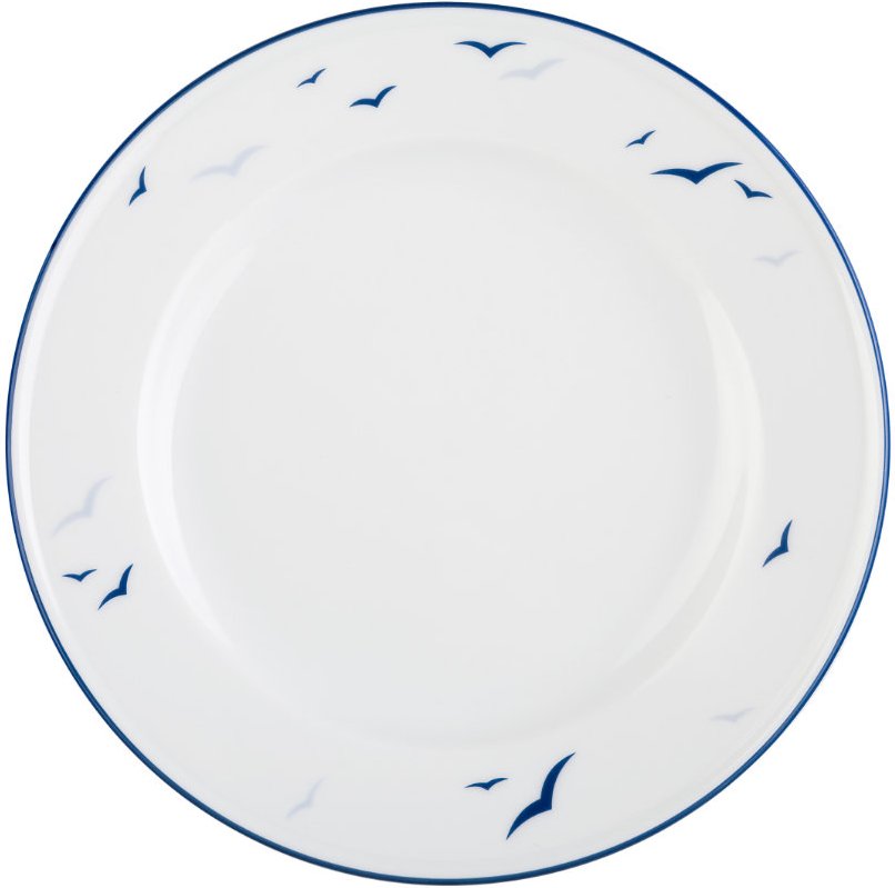 Tettau Worpswede 04164 Rügen Brotteller Fahne 17 cm