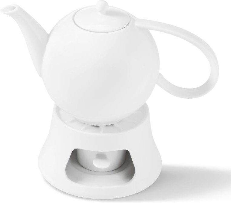 Thumbnail - KPM Café Berlin Weiß Stövchen mit Pfännchen