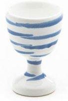 Gmundner Keramik Blaugeflammt Eierbecher glatt d: 4,9 cm / h: 7,5 cm