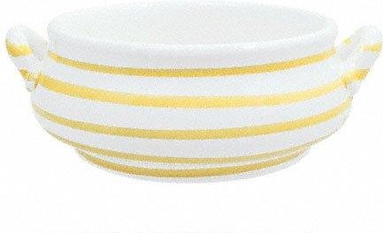 Gmundner Keramik Gelbgeflammt Suppenschale 0,37 L / h: 5,9 cm