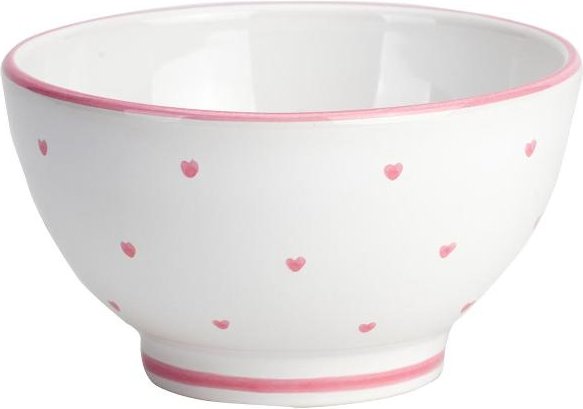 Gmundner Keramik Herzerl Rosa Müslischale 14 cm