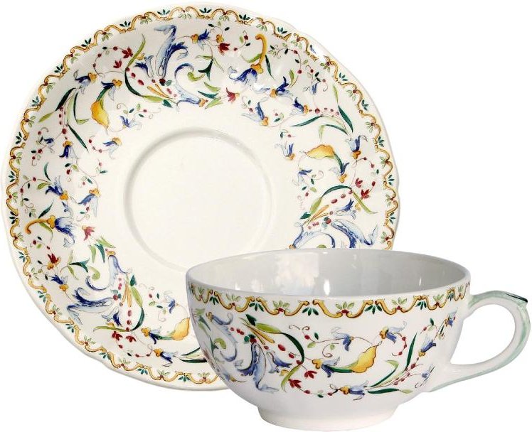 Gien Toscana Frühstücks-Untertasse 18 cm