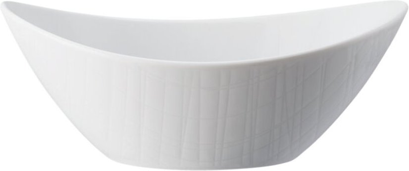 Rosenthal Mesh Weiß Schale oval 15x11 cm