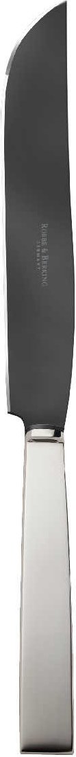 Robbe & Berking Riva - 150 g versilbert Tranchiermesser Frozen Black 318 mm