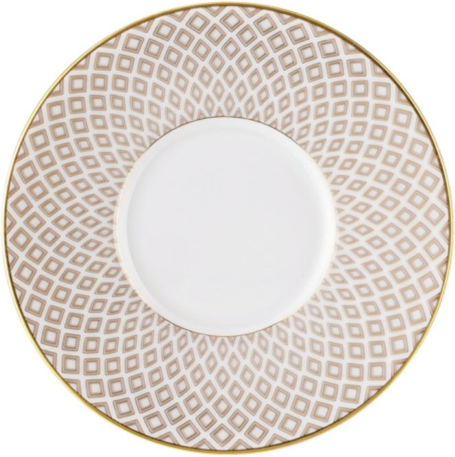 Rosenthal Francis Carreau Beige Espresso-Untertasse 11 cm