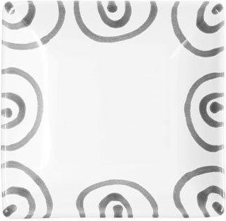 Gmundner Keramik Graugeflammt Snackschale 11x11x2,8 cm