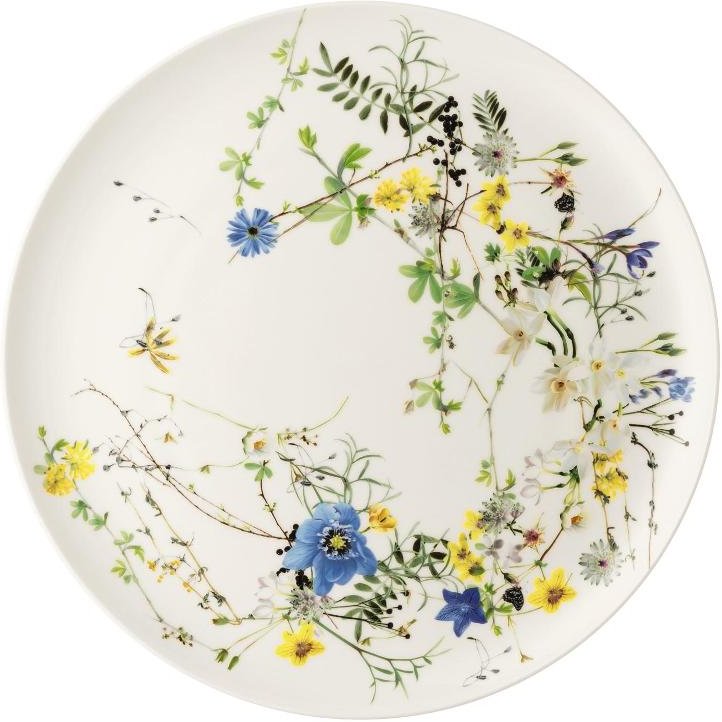 Thumbnail - Rosenthal Brillance Fleurs des Alpes Platzteller Coup 32 cm