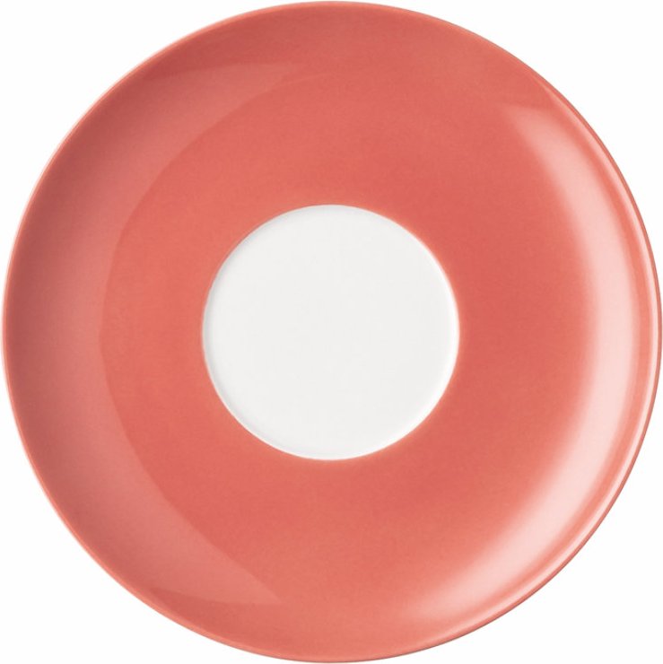 Thomas Sunny Day Soft Red Cappuccino Untertasse 16,5 cm