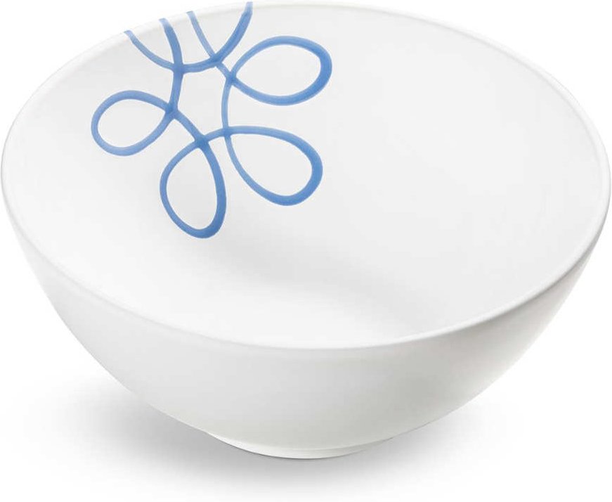 Thumbnail - Gmundner Keramik Pur Geflammt Blau Schüssel 23 cm