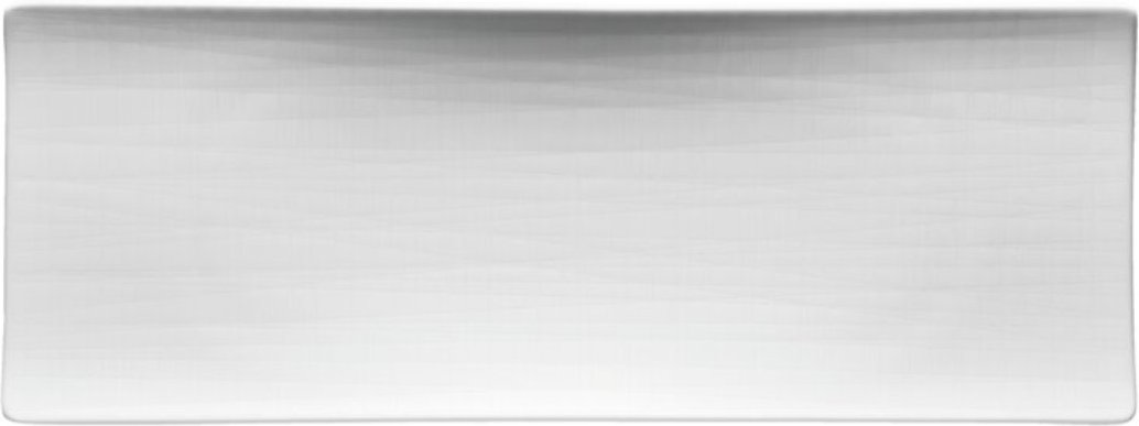 Rosenthal Mesh Weiß Platte flach 34x13 cm