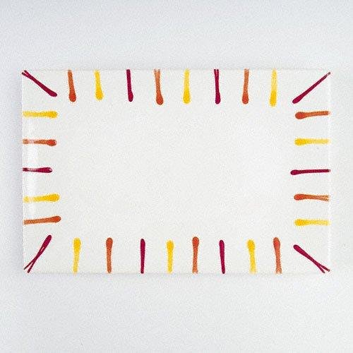 Gmundner Keramik Landlust Platte rechteckig 30x20 cm