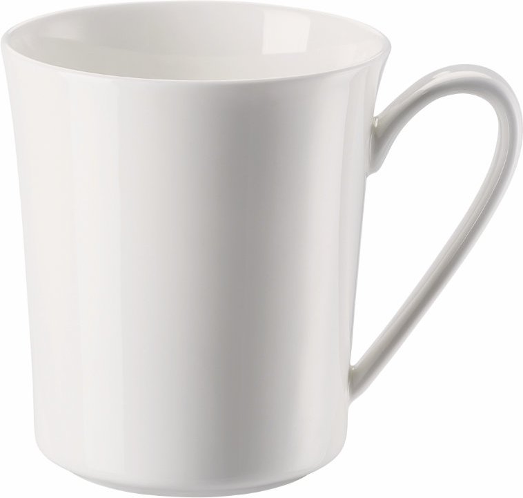 Rosenthal Jade Weiß Becher mit Henkel 0,40 L