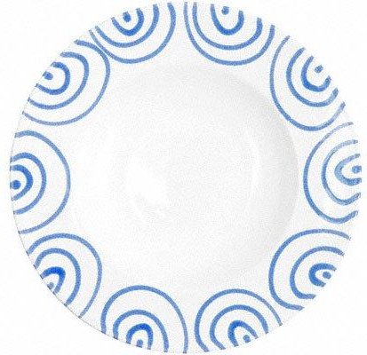 Gmundner Keramik Blaugeflammt Pastateller Gourmet 29 cm