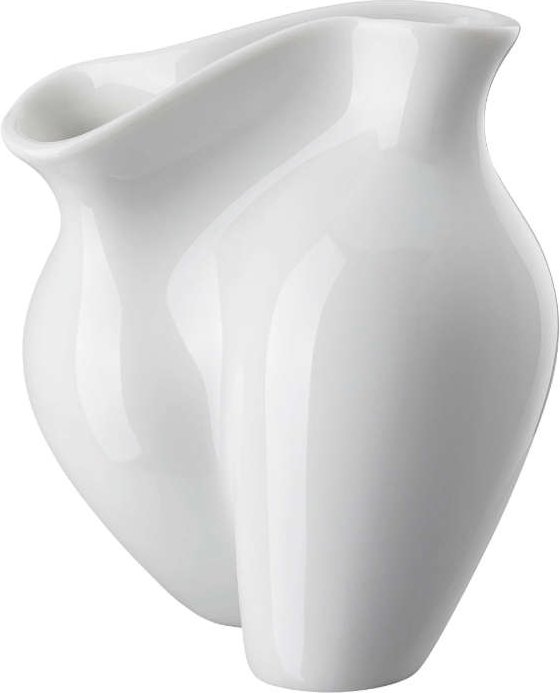 Rosenthal Miniaturvasen Vase La Chute weiß 10 cm