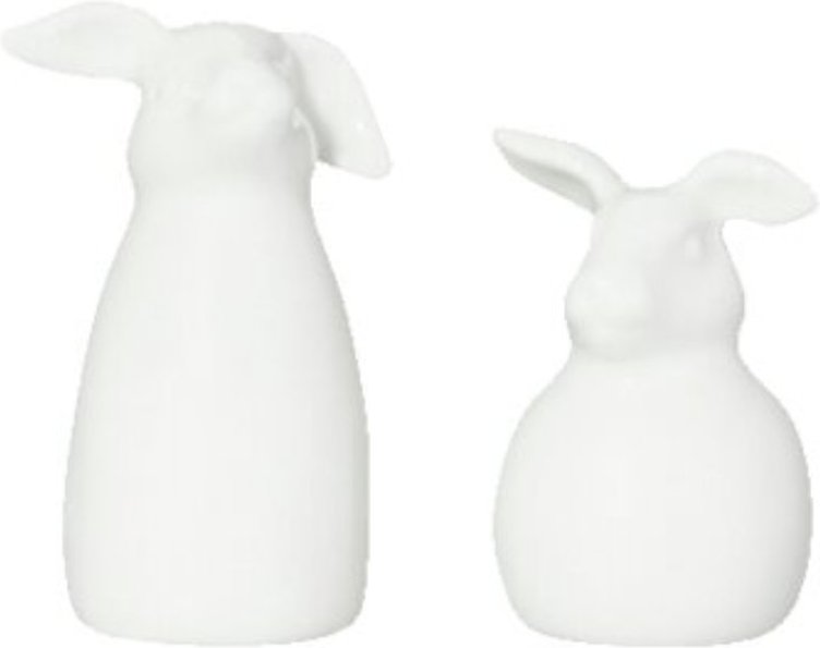 Hutschenreuther Frühlingsgrüße Set Salz/Pfeffer Weiß im Geschenkkarton 2-tlg.