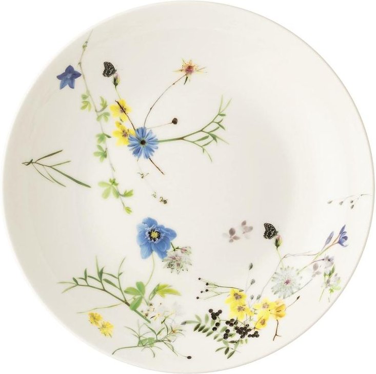 Rosenthal Brillance Fleurs des Alpes Suppenteller Coup 21 cm
