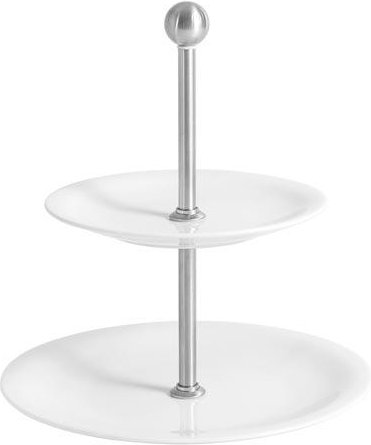 Kahla Update Weiß - Belle Etage Etagere Mini 2-tlg. Oberer Teller 16 cm / Unterer Teller 21,5 cm