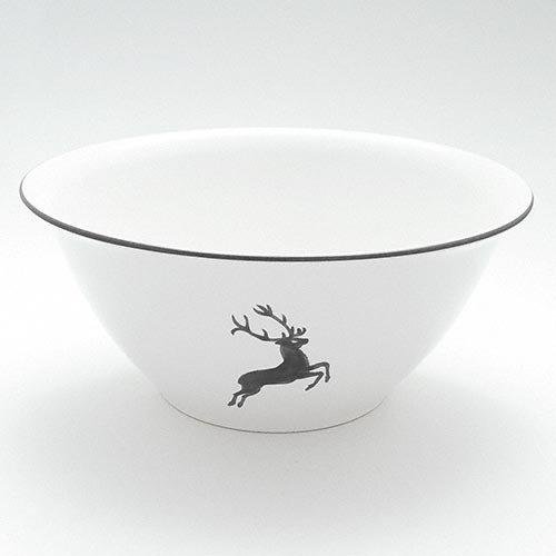 Thumbnail - Gmundner Keramik Grauer Hirsch Salatschüssel d: 33 cm / h: 14 cm / 4,5 L