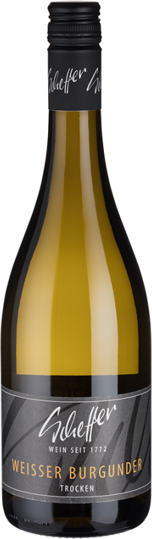 Weißer Burgunder trocken (2023) - Scheffer - Weißwein aus Rheinhessen, Deutschland