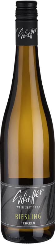 Riesling trocken (2023) - Scheffer - Weißwein aus Rheinhessen, Deutschland