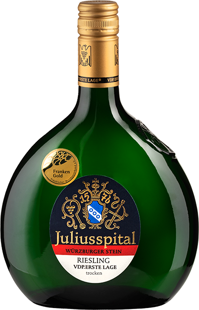 Würzburger Stein Riesling Erste Lage trocken (2024) - Juliusspital - Weißwein aus Franken, Deutschland