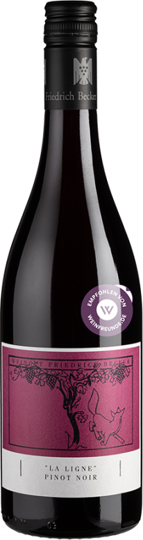 La Ligne Pinot Noir trocken (2022) - Friedrich Becker - Rotwein aus der Pfalz, Deutschland