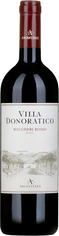 Villa Donoratico (2022) - Tenuta Argentiera - Rotwein aus der Toskana, Italien