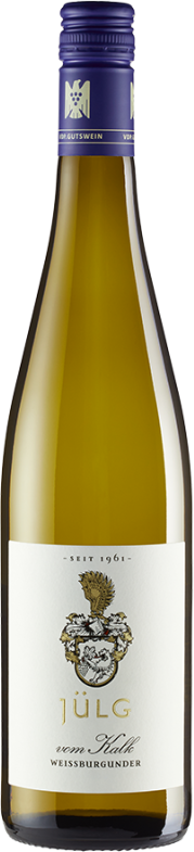 Weißburgunder vom Kalk trocken (2023) - Weingut Jülg - Weißwein aus der Pfalz, Deutschland