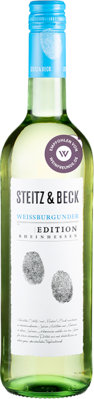 Edition Weißburgunder trocken (2024) - Steitz & Beck - Weißwein aus Rheinhessen, Deutschland