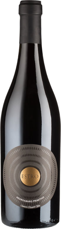 Estro Negroamaro Primitivo (2024) - Casa Vinicola Botter - Rotwein aus Apulien, Italien