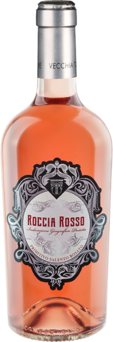 Roccia Rosso Primitivo Rosato (2023) - Cantina Vecchia Torre - Roséwein aus Apulien, Italien