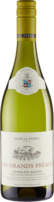 Les Grands Préaux Réserve Blanc (2023) - Famille Perrin - Weißwein aus Frankreich