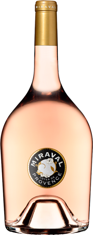 Miraval Côtes de Provence Rosé - 3,0 L-Doppelmagnum (2024) - Miraval by Pitt & Perrin - Roséwein aus der Provence, Frank...