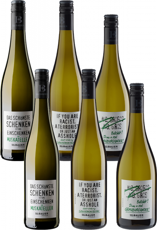 6er-Paket Emil Bauer Weinprobe - Weinpakete