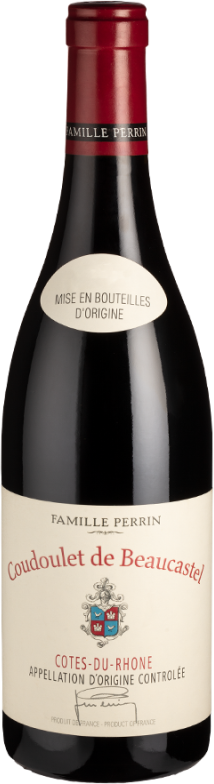 Coudoulet de Beaucastel Côtes du Rhône Bio (2021) - Château de Beaucastel (Famille Perrin) - Rotwein aus Frankreich