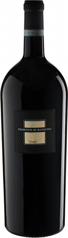 Sessantanni Primitivo di Manduria - 6,0L Methusalem (2019) - Cantine San Marzano - Rotwein aus Apulien, Italien