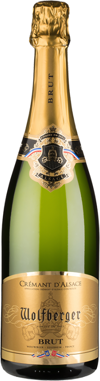 Crémant D'Alsace Brut - Wolfberger - Schaumwein aus dem Elsass, Frankreich