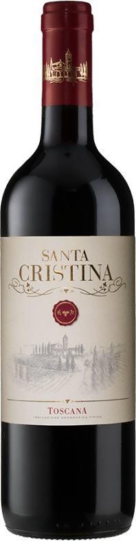 Santa Cristina Rosso (2023) - Antinori - Santa Cristina - Rotwein aus der Toskana, Italien