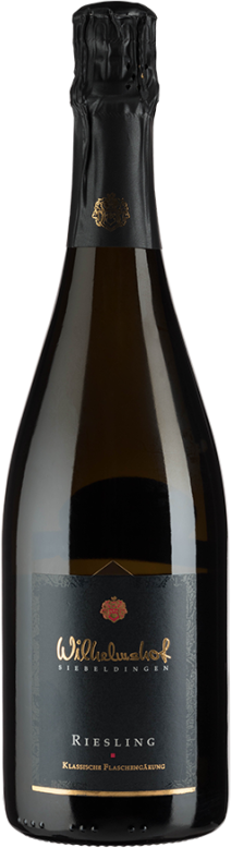 Riesling Sekt Brut Bio (2022) - Wilhelmshof - Schaumwein aus der Pfalz, Deutschland