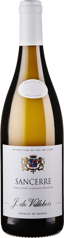 Sancerre (2024) - J. De Villebois - Weißwein von der Loire, Frankreich