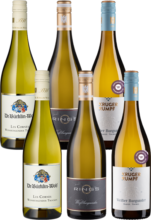 6er-Paket VDP-Weißburgunder - Weinpakete aus Deutschland
