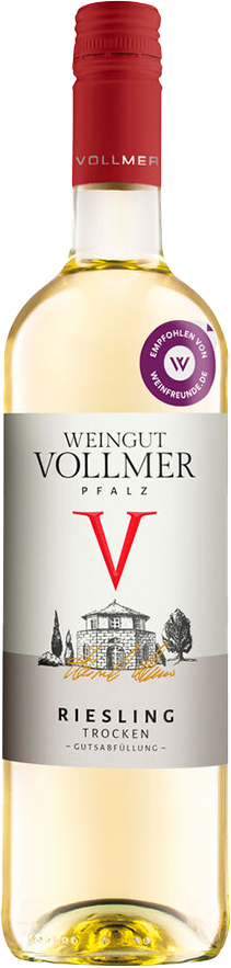 Riesling trocken (2024) - Heinrich Vollmer - Weißwein aus der Pfalz, Deutschland