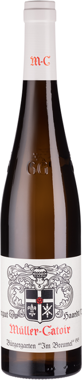 Bürgergarten 'Im Breumel' Riesling Großes Gewächs trocken Bio (2023) - Müller-Catoir - Weißwein aus der Pfalz, Deutschla...