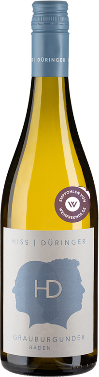 H&D Grauburgunder trocken (2024) - Hiss & Düringer - Weißwein aus Baden, Deutschland